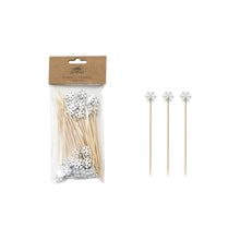 Load image into Gallery viewer, Bamboo Single Use Skewers, Set of 50
