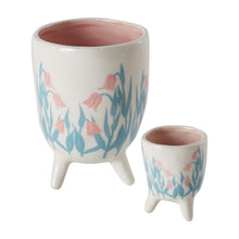 Load image into Gallery viewer, Flor Footed Pot