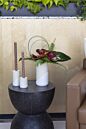 Load image into Gallery viewer, Modern black ceramic planters from Lenne Collection displaying minimalist design with clean lines