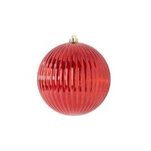 Load image into Gallery viewer, Red Mercury Round Shatterproof Ornament