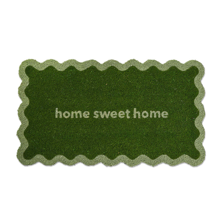 Home Sweet Home Coir Mat by TAG - Non-Slip Outdoor Charm – Wasson Nursery