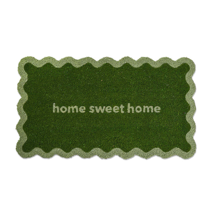 Home Sweet Home Shaped Pvc Coir Mat