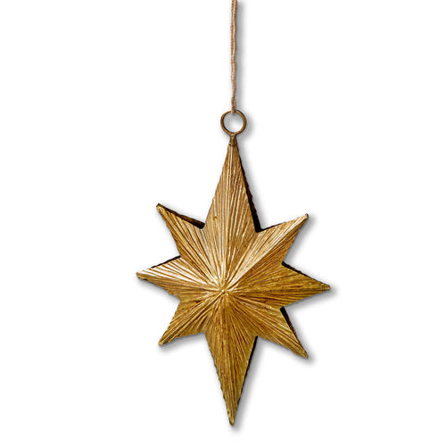 Bright Star Metal Ornament