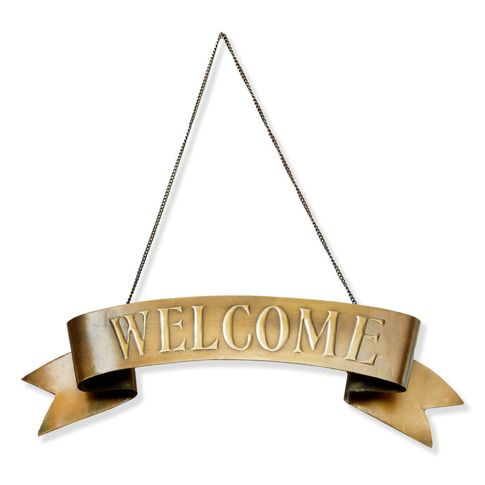 Welcome Hanging Door Sign – Wasson Nursery