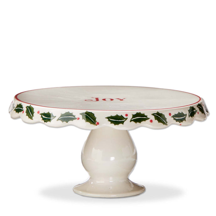 Tis The Season Cake Plate